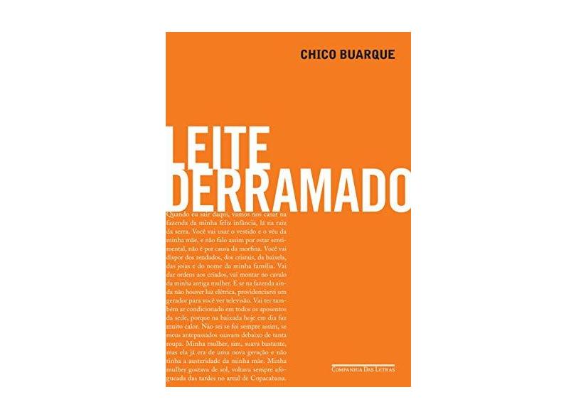 Leite Derramado - Buarque, Chico - 9788535914115