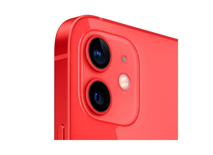 Smartphone Apple iPhone 12 Vermelho 64GB Câmera Dupla iOS 14