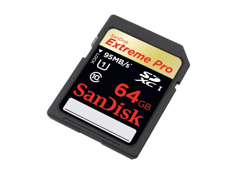 Cartão de Memória SDXC-I SanDisk Extreme Pro 64 GB SDSDXPA-064G