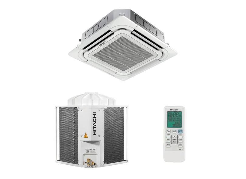 Ar Condicionado Split Cassete Air Core 500 Hitachi 4 Vias 55.000 Btus Frio 380v