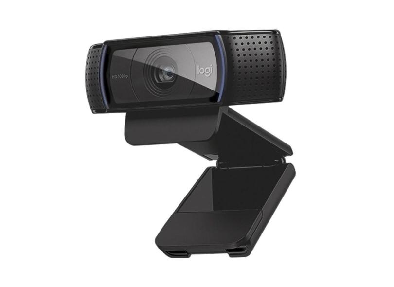 Câmera Webcam Logitech C920E Full Hd 1080P Notebook C Caixa