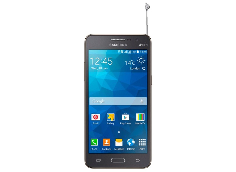 Smartphone Samsung Galaxy Gran Prime Duos G530H 2 Chips 8GB Android 4.4 (Kit Kat) 3G Wi-Fi