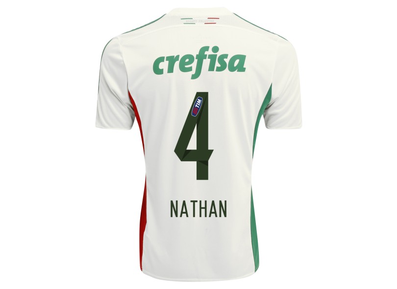 Camisa Torcedor Palmeiras II 2015 com Número Adidas