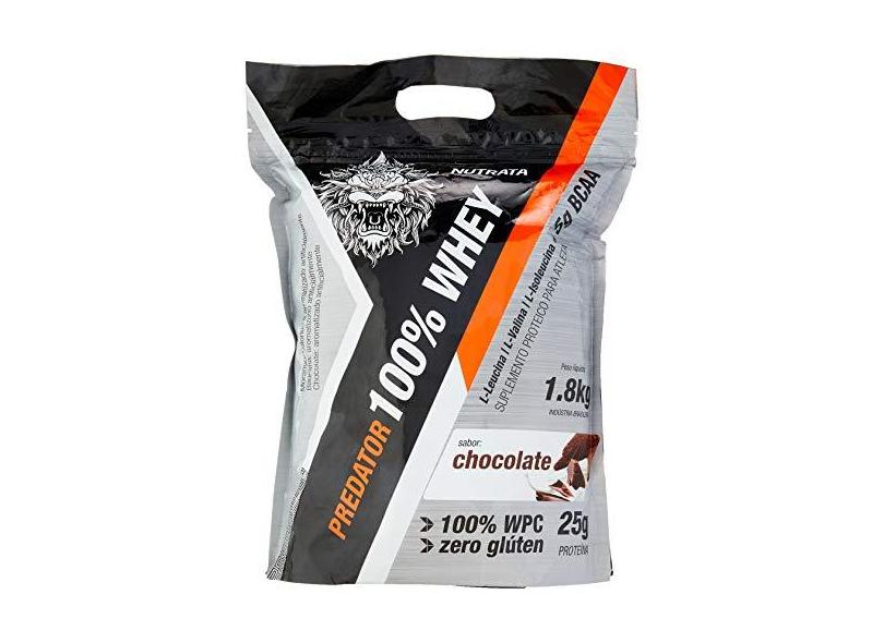 Predator 100% Whey - 1800G Chocolate - Nutrata, Nutrata com o Melhor ...