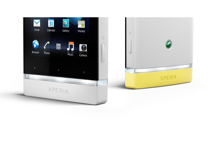 Smartphone Sony Xperia U ST25a Câmera 5,0 MP Desbloqueado 8 GB Android 2.3 (Gingerbread) Wi-Fi 3G