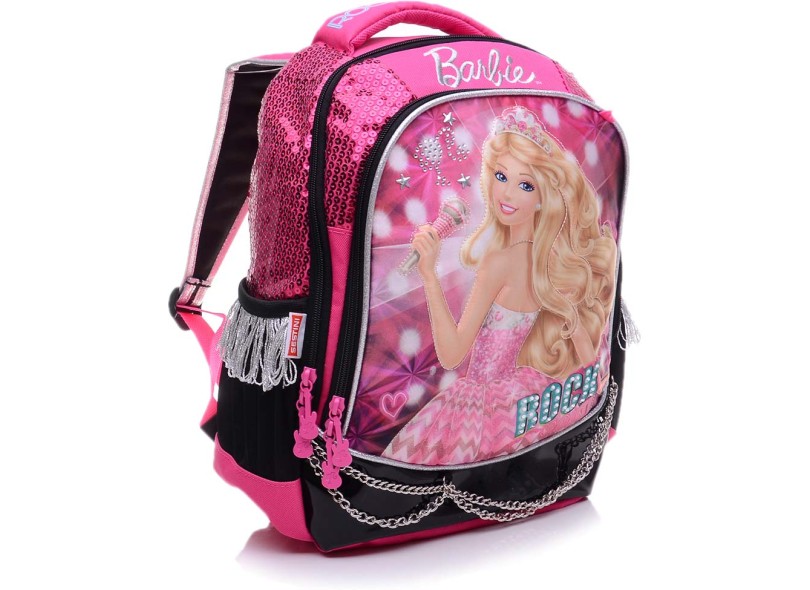 Mochila Escolar Sestini Barbie Rock N Royals 64345 G