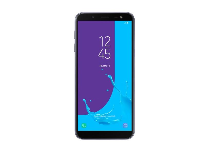 Smartphone Samsung Galaxy J6 SM-J600G 64GB 13.0 MP 2 Chips Android 8.0 (Oreo) 3G 4G Wi-Fi