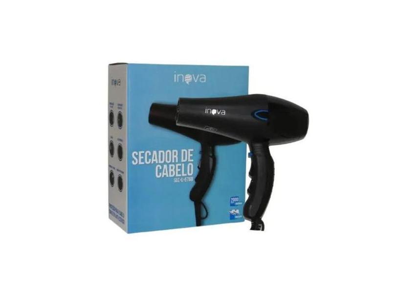 Secador De Cabelo Inova 1800W Profissional 110W - Lehmox