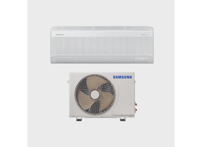 Ar-condicionado Split Samsung Inverter WindFree Connect ai 12.000 BTUs Quente e Frio Sem Vento AR12DXFAAWKNAZ