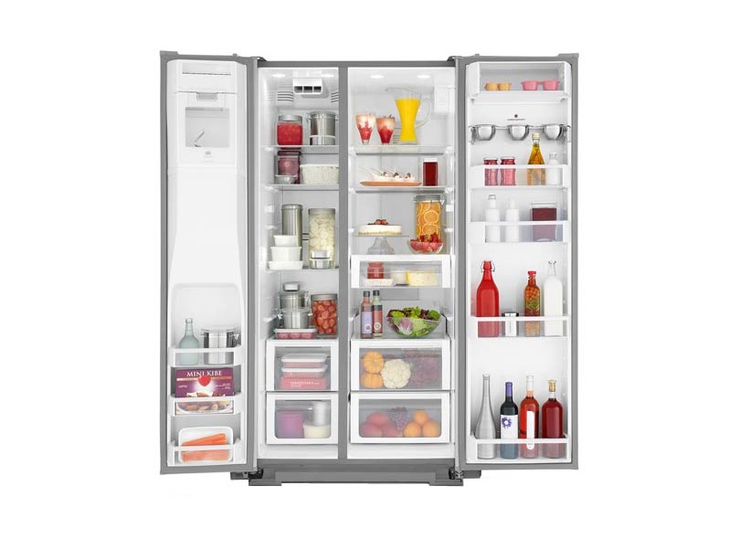 Geladeira Brastemp 596 Litros Side by Side BRS80ARANA