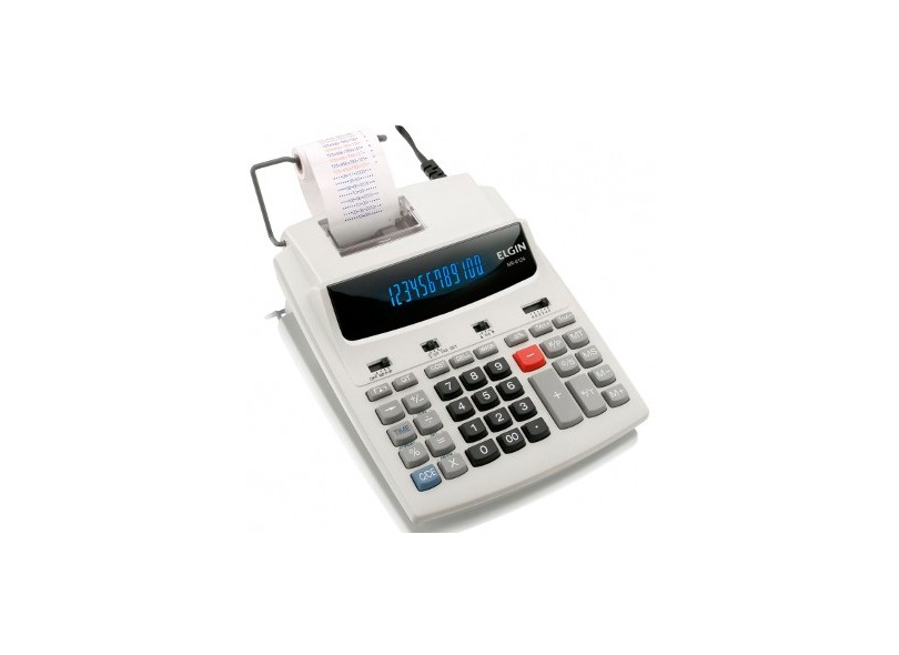 Calculadora De Mesa com Bobina Elgin MA6124