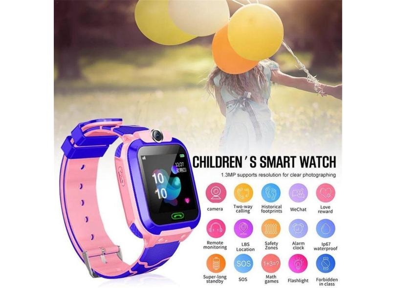 Crianças Smart Watch Phone Music Smartwatch para crianças 3 12 anos Meninas fitness Watch Pulseira Inteligente para Android iOS| Relógios inteligentes