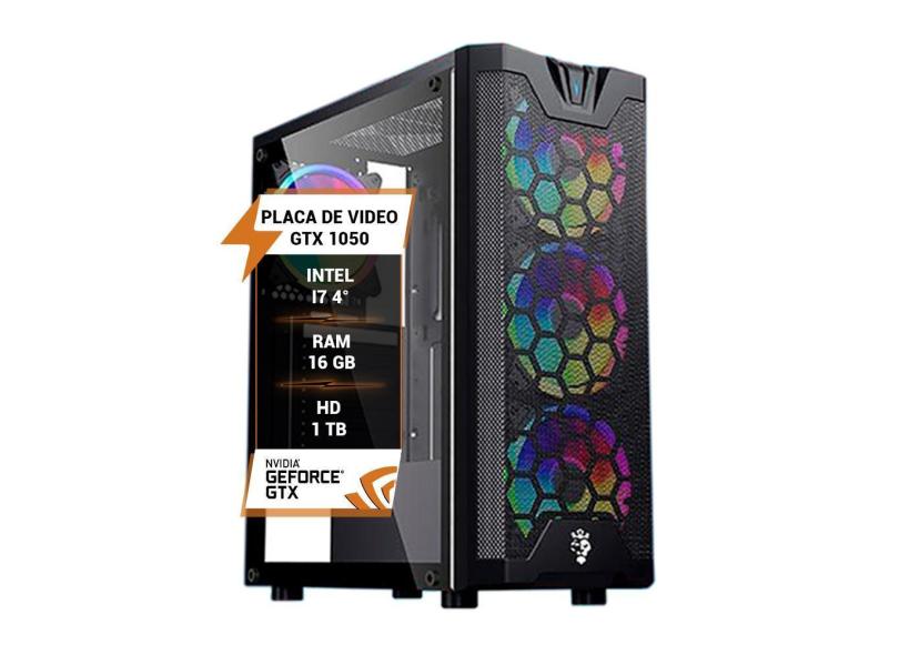 Pc Gamer Intel I7 4 Ram 16Gb Ddr3 Gtx 1050 Hd 1Tb Ssd 240Gb