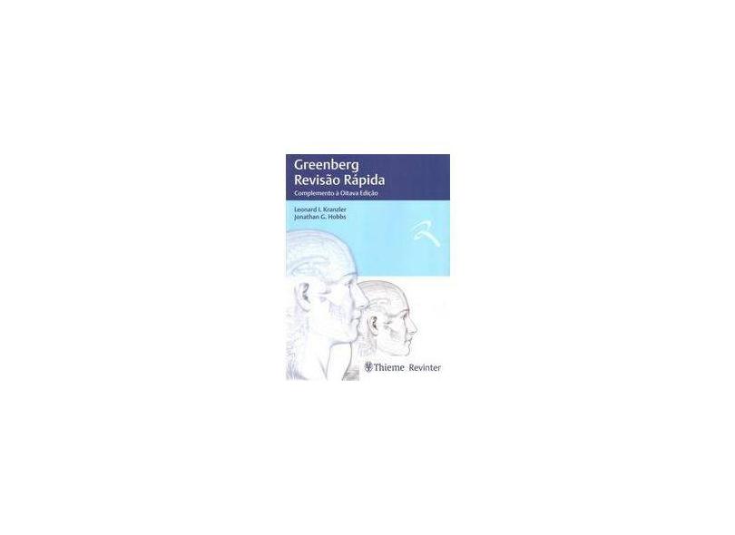 Greenberg Revisão Rápida - Leonard I. Kranzler - 9788554650292