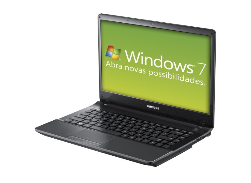 Notebook Samsung LED 14" 4GB HD 500GB Intel Core i3 2350M Windows 7 Home Premium NP300E4A-AD2BR