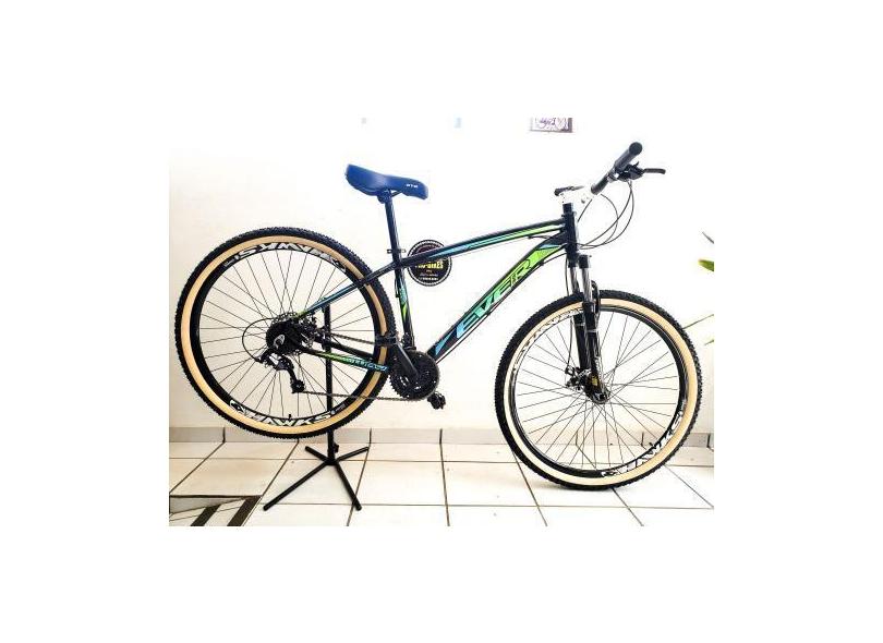 Bicicleta Ever 2021 - Aro 29 - 21 Marchas - Freios a dDisco - Suspensã