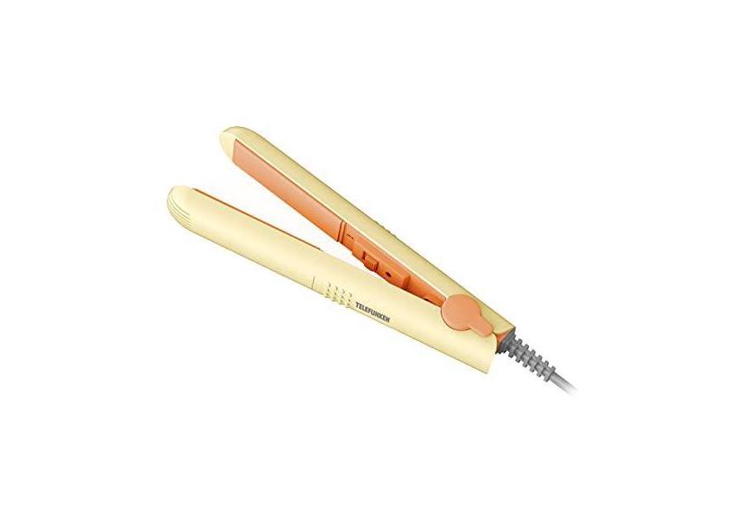 PRANCHA CABELO BIVOLT CP600 AMARELA - TELEFUNKEN
