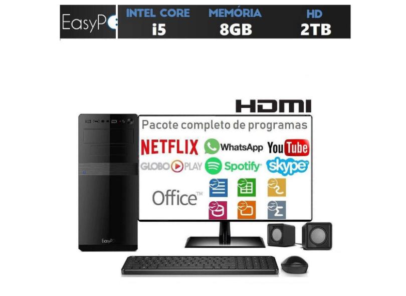 PC Corporate i5, 8GB de Memória Ram, HD 2TB, Linux