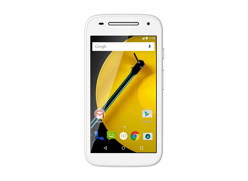 Smartphone Motorola Novo Moto E 2ª Geração Colors XT1514 5,0 MP 2 Chips 16GB Android 5.0 (Lollipop) 4G 3G Wi-Fi