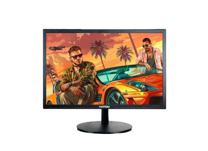 Monitor Gamer Hayom 19" 75Hz Widescreen Display Color 16.7M HDMI/VGA P