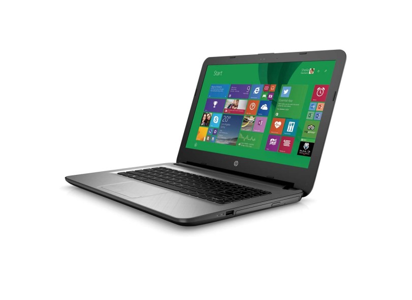 Notebook HP Intel Core i7 6500U 8 GB de RAM HD 1 TB LED 14 " Windows 10 Home 14-AC121BR