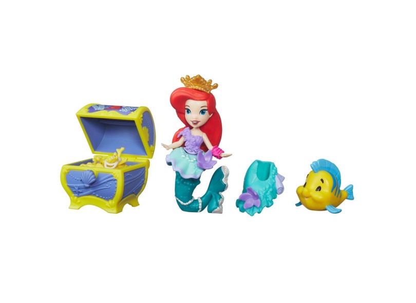 Boneca Princesas Disney Mini Princesa Ariel Hasbro