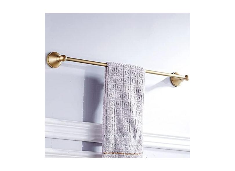 Acessórios de banheiro de bronze, conjunto de hardware, secador de cabelo, rack, toalha, prateleira, chuveiro, saboneteira, escova de vaso sanitário, barra de toalha única