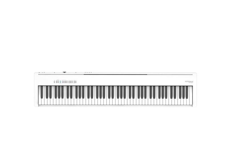 Piano digital roland FP-30X-WH 88 teclas branco com estante E pedal