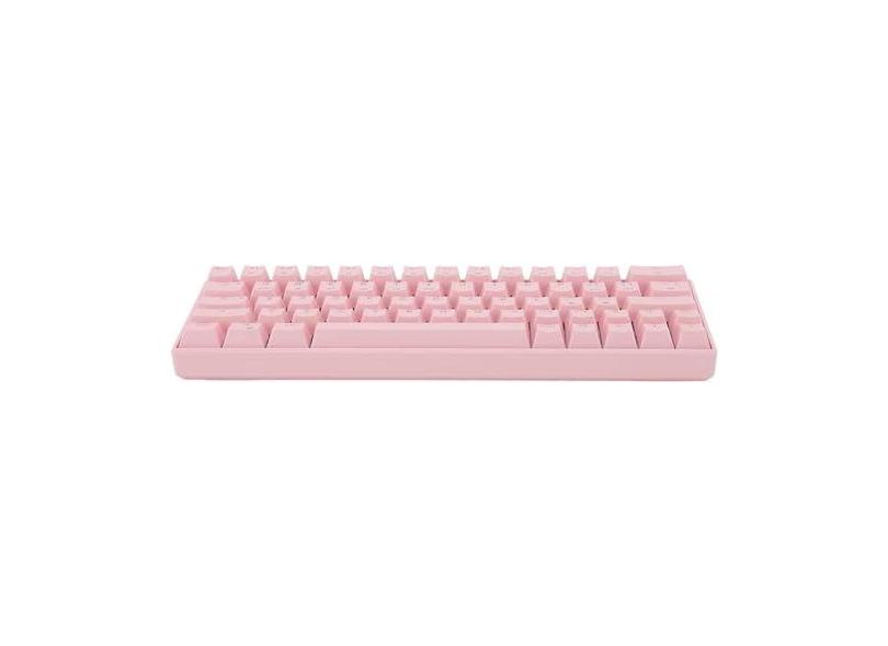 Teclado para jogos sem fio, teclado mecânico de 64 teclas 3.0 5.0 fof para /604 (Size : Red Switch)