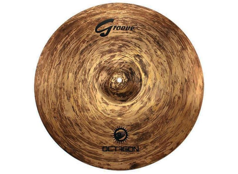 Prato Ataque Power Crash 18'' Octagon Groove GR18PC com o Melhor Preço