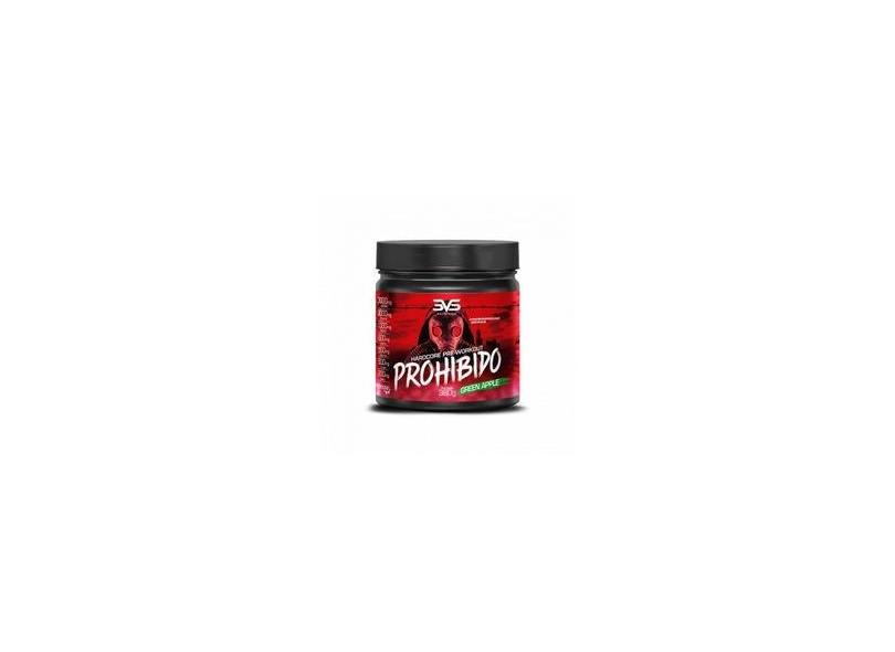 Prohibido HardCore Pré-Workout (360g) - Sabor: Maçã Verde