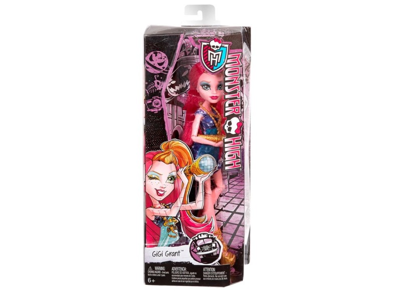 Boneca Monster High Gigi Grant Excursão Monstruosa Mattel