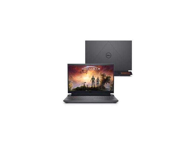 Notebook Gamer Dell G15 com processador Intel Core i5 de 13ª Geração, 8GB RAM, 512 GB SSD, Tela Full HD de 15.6" e Windows 11 - G15-i1300-A25P