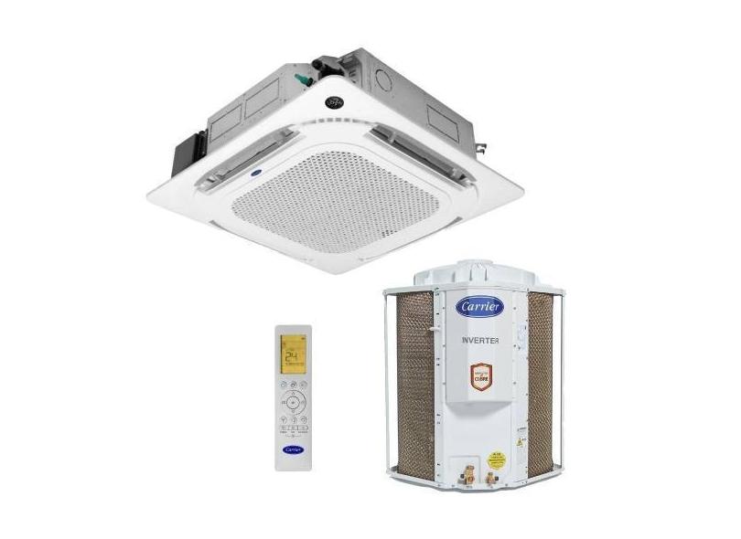 Ar Condicionado Split Cassete Carrier 4 Vias 56000 Btus Quente E Frio