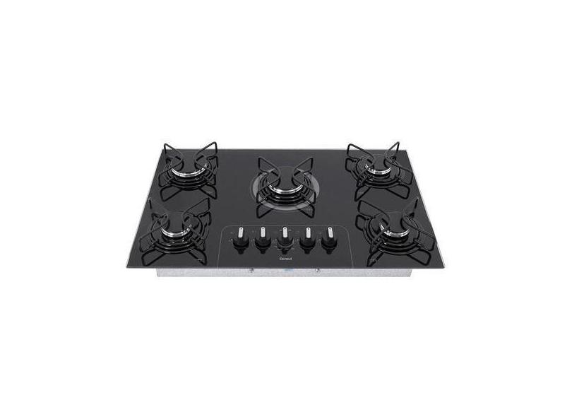 Fogão Cooktop Gás Consul Cd075 Preto 127V/220V