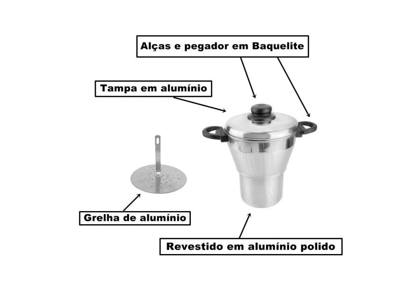Cuscuzeiro Polido 18