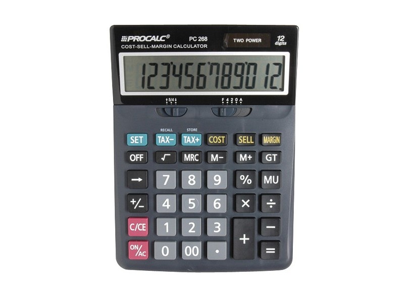 Calculadora de Mesa Procalc PC268