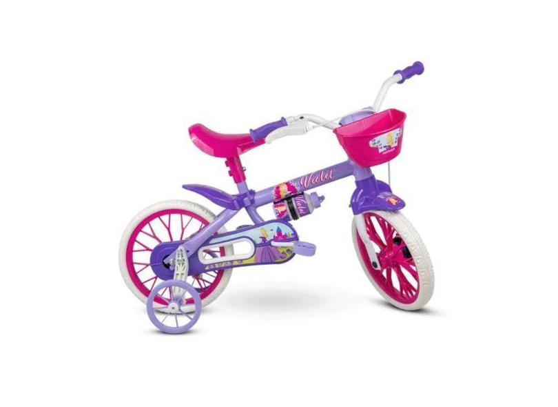 Bicicleta Infantil Aro 12 Violet 4 Nathor - 100010160052