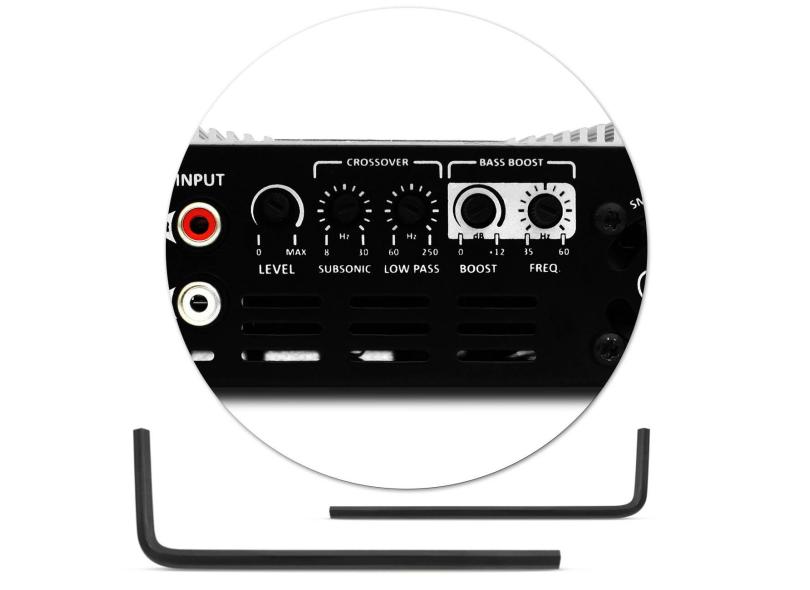 Módulo Amplificador Taramps Bass 1200 1200W RMS 1 Canal 2 Ohms Classe D