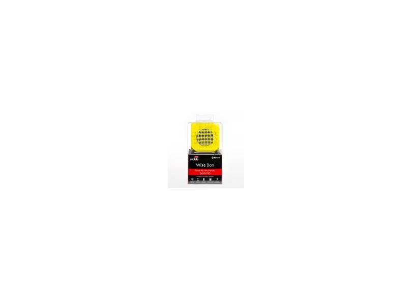 Caixa de Som Wise Box Bluetooth sem fio Portátil Amarela – Easy Mobile ...