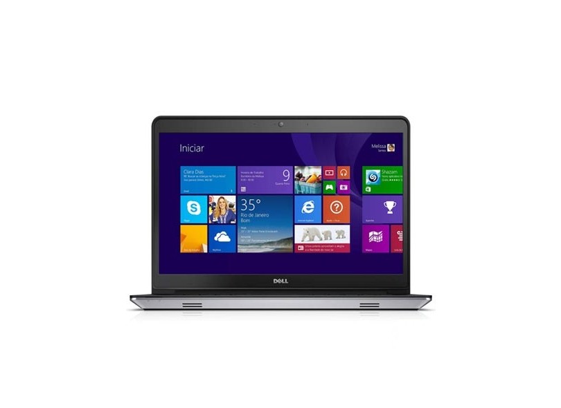 Notebook Dell Intel Core i5 5200U 8 GB de RAM HD 1 TB LED 14 " Touchscreen Radeon HD R7 M265 Windows 8.1 i14 5448-B20