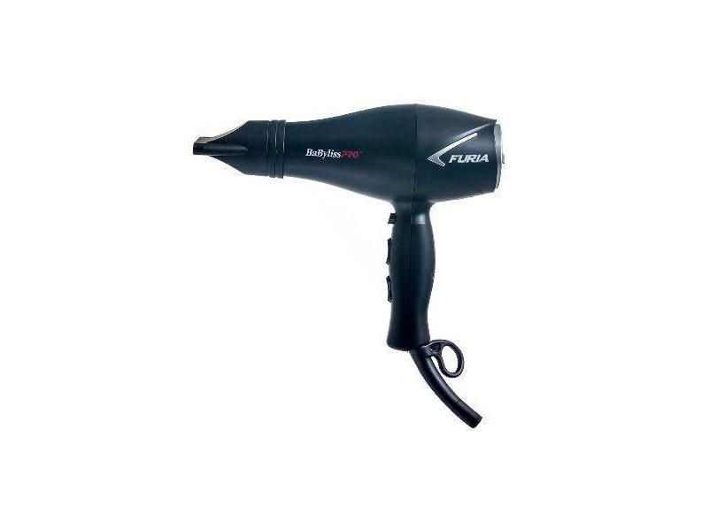 Secador De Cabelo Nano Titanium Fúria Black 2100W Babyliss Pro