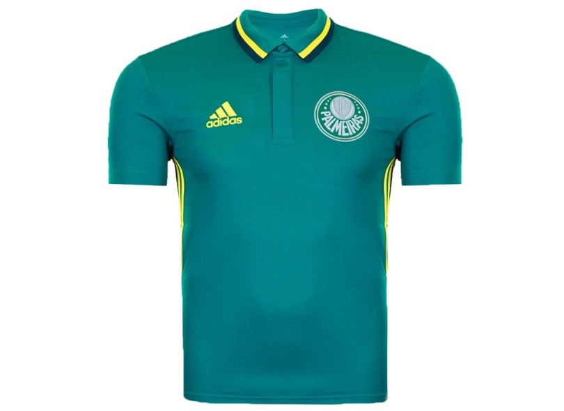 Camisa Viagem Polo Palmeiras 2016 Adidas