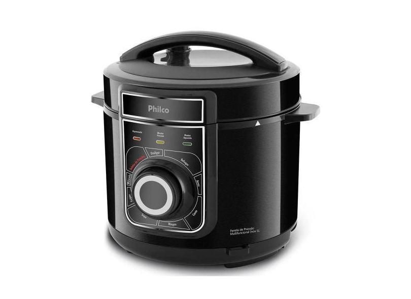 Panela De Pressão Elétrica Philco 5 Litros - Preto - 220V