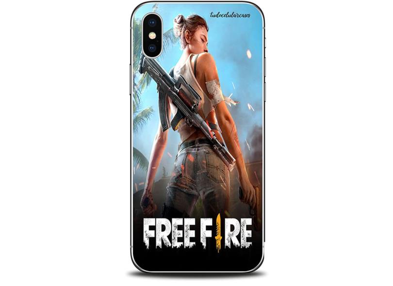 Capa Case Capinha Personalizada Freefire iPhone XR 6.1 - Cód. 1079-A012 em  Promoção é no Buscapé