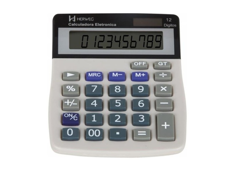 Calculadora De Mesa Herweg 8505