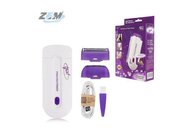 Depilador Elétrico Mini Feminino Recarregável Facial Corporal - Depila