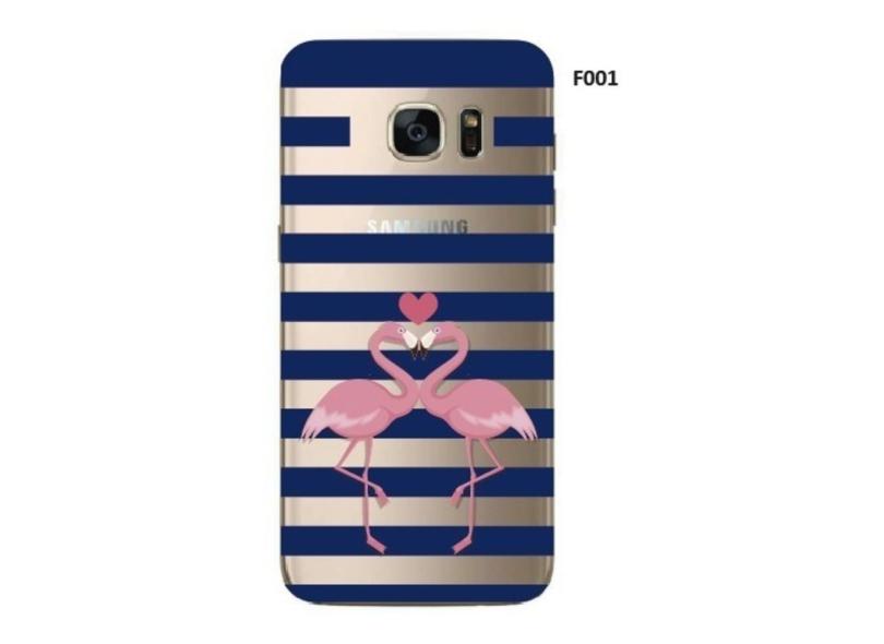 Capa Case Capinha SAMSUNG GALAXY S7 EDGE Flamingos Listrado com o Melhor  Preço é no Zoom