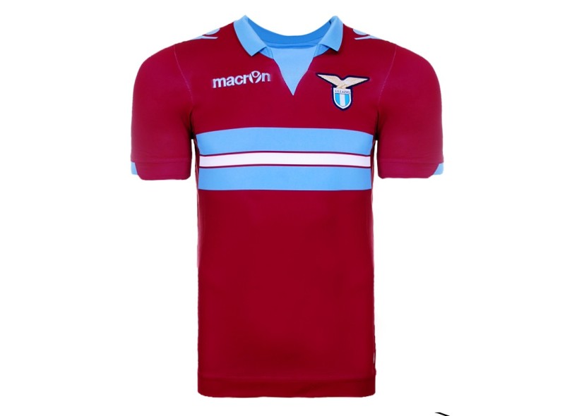 Camisa Torcedor Lazio II 2014/15 com Número Macron