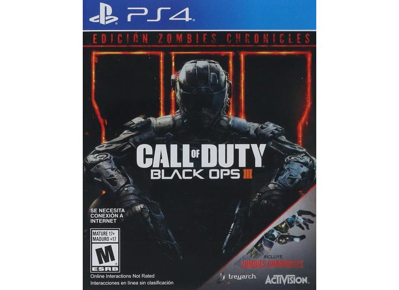 Jogo Call Of Duty Black Ops III PS4 Activision